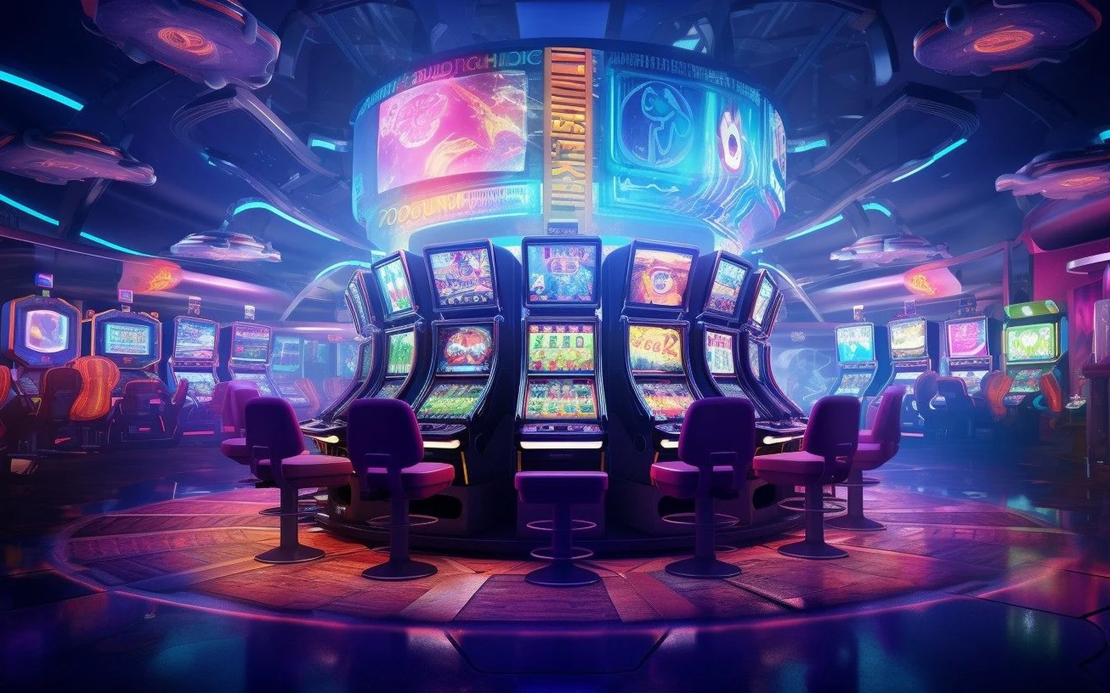 บรรยากาศเกมสล็อตและรีลหลากสีของ 37win